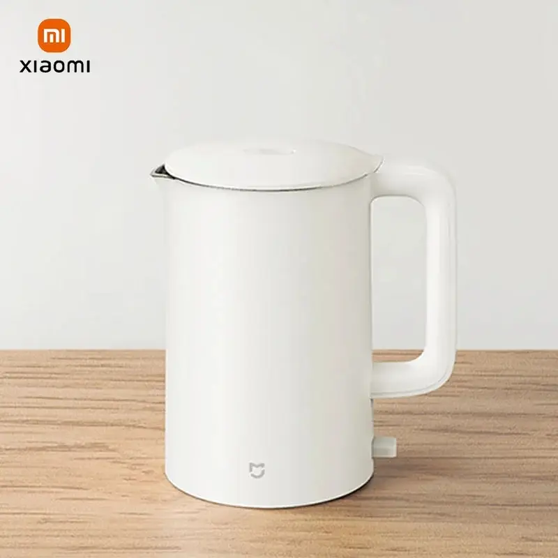 Xiaomi Mijia Электрический чайник 1A Бытовой емкостью 1,5 л для кемпинга и путешествий 220 В Домашний чайник с внутренним вкладышем из нержавеющей стали 304 Изображение 0