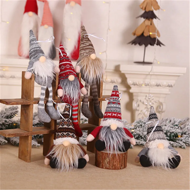 Рождественские Гномы Снеговик Санта Кукла 2022 Navidad Украшения для Дома Рождественская Елка Декор Натальный Рождественский Подарок С Новым Годом 2023 Изображение 1