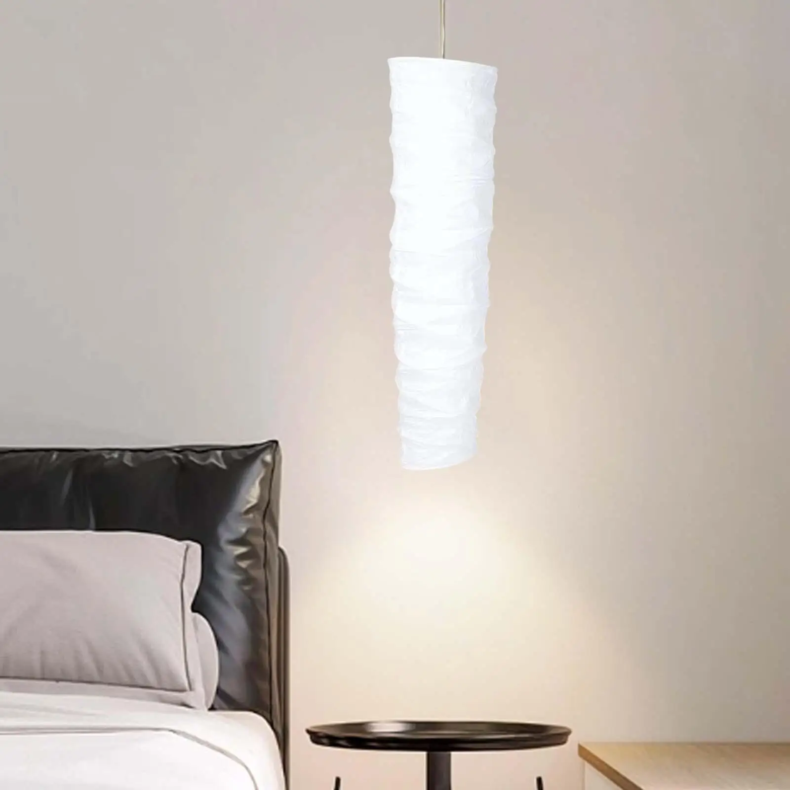 Бумажные абажуры для ламп, подвесной светильник, Абажур, крышка люстры в скандинавском стиле для гостиной, кафе, спальни отеля Изображение 2