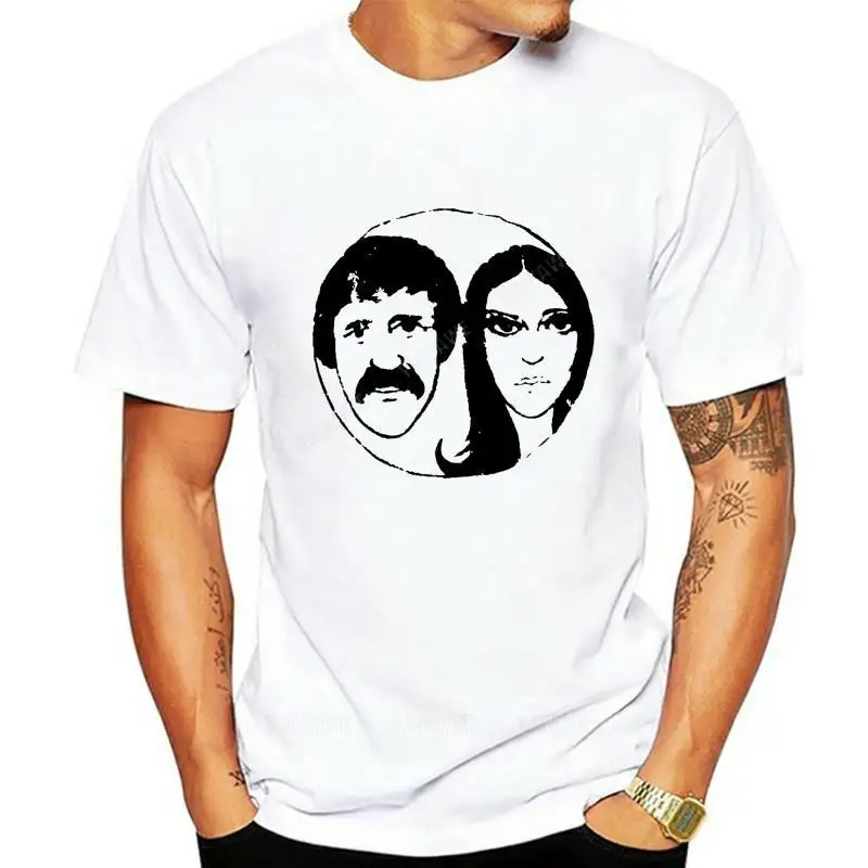 Мужская футболка Унисекс The Beat Goes On с коротким рукавом Sonny and Cher, винтажная мягкая мужская повседневная футболка Triblend, хлопковые футболки Изображение 0