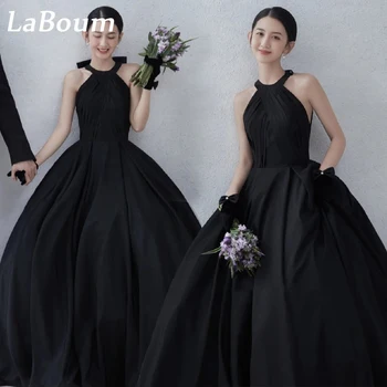 LaBoum Корейское платье для выпускного вечера Lady Garden 2023 на бретелях без рукавов трапециевидной формы с открытой спиной Для торжественного случая, Вечернее платье для вечеринки, Свадебная фотосессия