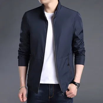 MRMT 2023 Совершенно новый мужской простой воротник, однотонная молодежная мужская куртка, верхняя одежда, предмет одежды