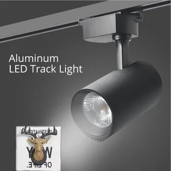 ONDENN COB 10 Вт 20 Вт 30 Вт 45 Вт Светодиодная дорожка, алюминиевый потолочный светильник, точечные светильники для освещения железнодорожных путей, заменяющие галогенные лампы AC220V