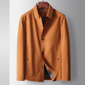 Z172 -Костюм для отдыха, мужской деловой повседневный полосатый реактивный пиджак в полоску, куртка
