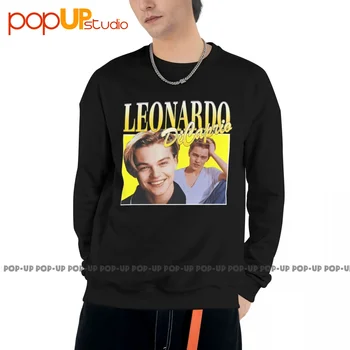 Вдохновленный Leonardo Dicaprio Merch Tour Limited Винтажный Редкий Свитшот 1Rw, Пуловеры, Рубашки, Новая Повседневная Мода