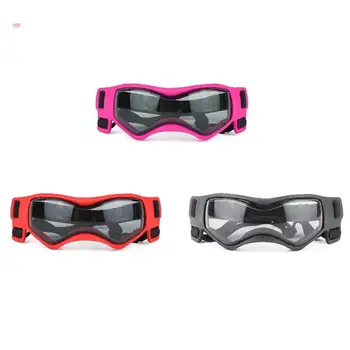 Ветрозащитные солнцезащитные очки с защитой от запотевания для защиты глаз щенка собаки в снежные дни-Принадлежности для катания на лыжах с защитой глаз