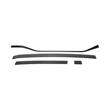 Декоративные полосы центральной консоли приборной панели автомобиля, Декоративные Аксессуары для VW T-Roc 2017-2022 Черный