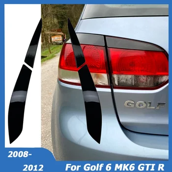 Для Volkswagen VW Golf 6 MK6 GTI R 2008-2012 Брови Задняя фара Веки Крышка Наклейка Отделка обвес Автомобильные аксессуары