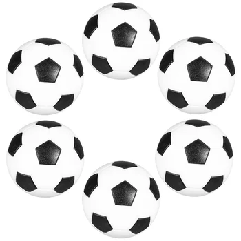 замена футбольных мячей для настольного футбола 32 мм Мини-черно-белые футбольные мячи для игры в настольный футбол в черно-белый футбол