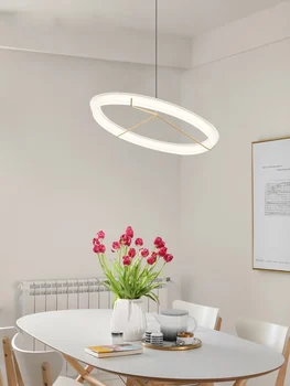 Испанская круглая светодиодная минималистичная потолочная люстра Vibia Ресторан Вилла Гостиная спальня Подвесные светильники