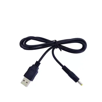 Кабель для зарядки от USB до DC4017 с головкой из чистой меди черного цвета, шнур питания, кабель для быстрой зарядки ноутбука, удлинительный соединительный кабель