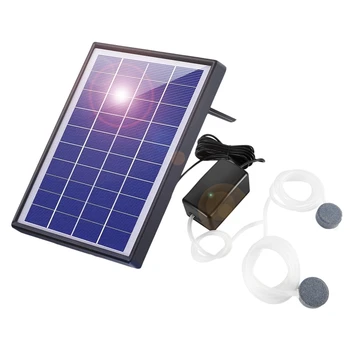 Кислородный насос HOT-BSV-AP013 с прямым приводом на солнечной батарее, Солнечный фонтанный насос для купания птиц, аквариума, пруда