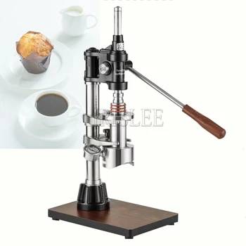 Кофемашина с ручным прессом, ручная кофеварка для приготовления эспрессо с регулируемым рычагом давления