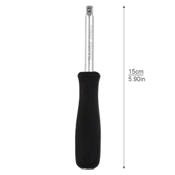 Лучшая абсолютно новая прочная высококачественная шатунная отвертка, маленькая вращающаяся квадратная резиновая ручка, нижнее отверстие 150 мм