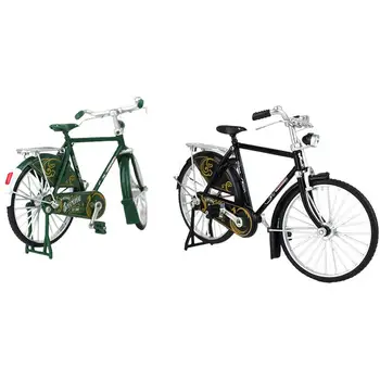 Модели мини-велосипедов, Гоночная велосипедная игрушка, имитация горного велосипеда, Металлическая гоночная модель мини-велосипеда, украшения для дома, миниатюрные поделки
