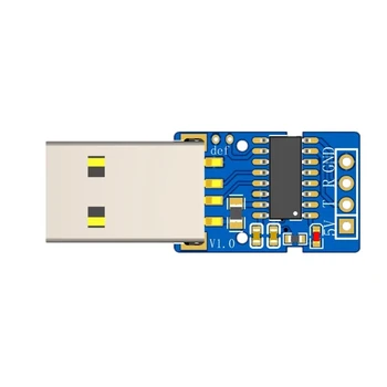 Модуль CH9329 Последовательный порт UART / TTL на USB HID, полный привод клавиатуры и мыши-бесплатная коробка для разработки игр
