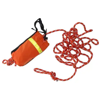 Набрасываемая плавающая веревка, снаряжение для высокой видимости, сумка с 69-футовой веревкой для рафтинга, водные виды спорта, Катание на лодках, Плавание под парусом
