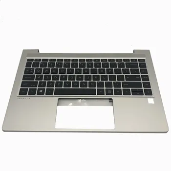 Новая клавиатура для ноутбука US С Верхней Крышкой Подставки для рук Для HP ZHAN 66 PRO 14 G4 440 445R G8 US keyboard Top Case Серебристый M23769-001
