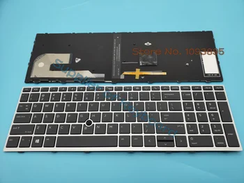 НОВИНКА для ноутбука HP Elitebook 750 755 850 855 G5 Английская клавиатура с подсветкой