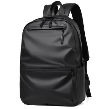 Новый модный простой рюкзак из мягкой ткани большой емкости, сумка для ноутбука, 14-дюймовый дорожный полиэстер