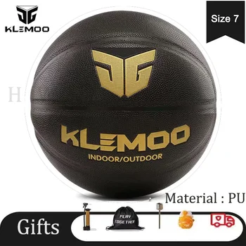 Оригинальный баскетбольный мяч KLEMOO Basketball Размер 7 PU Высококачественный стандартный баскетбольный мяч для тренировок на открытом воздухе и в помещении