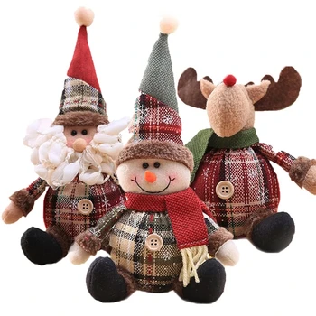 Рождественские Гномы Снеговик Санта Кукла 2022 Navidad Украшения для Дома Рождественская Елка Декор Натальный Рождественский Подарок С Новым Годом 2023