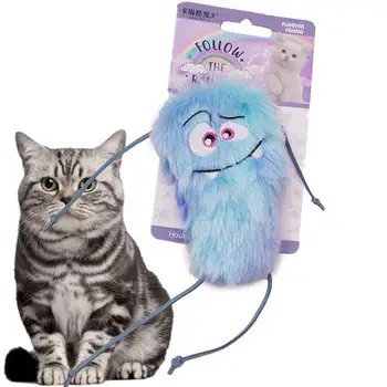 Смешанная игрушка для домашних животных, Кошачья мята, игрушки для кошек, забавная Плюшевая Мультяшная игрушка для кошек для котенка