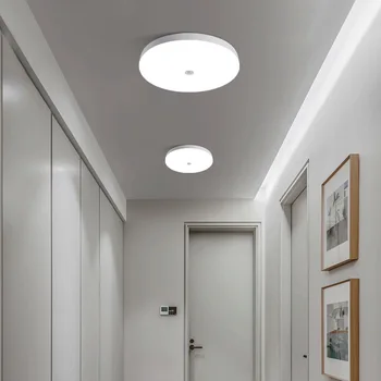 Современный и простой потолочный датчик звука человеческого тела light подходит для туалетов, комнат, коридоров, балконов, дверных проемов и т.д.